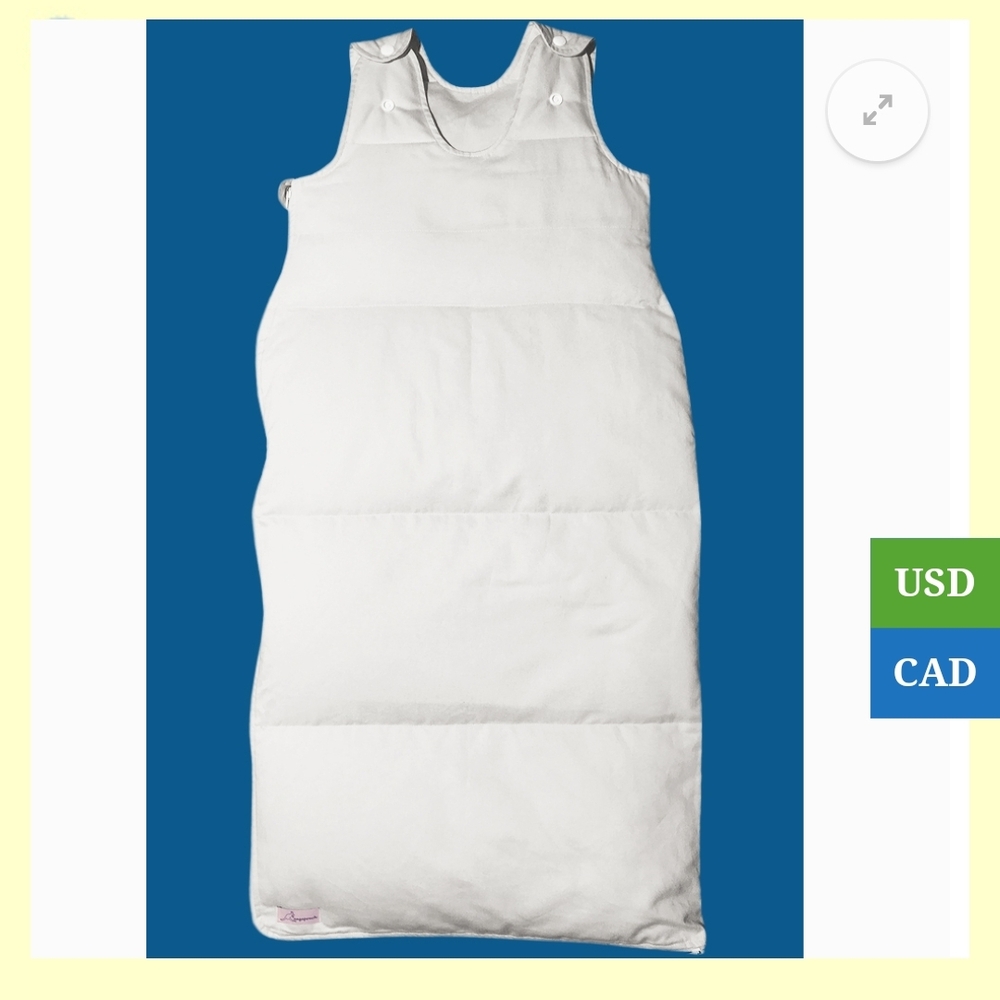 Kangapouch down-filled cotton sleepsack